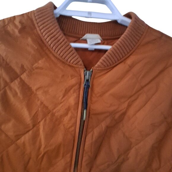 Duluth Trading Company Golden Harvest Quilted Bomber jacket womens XXL Fall - Picture 5 of 6